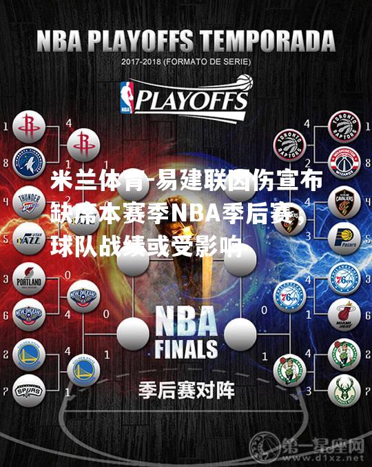 易建联因伤宣布缺席本赛季NBA季后赛，球队战绩或受影响